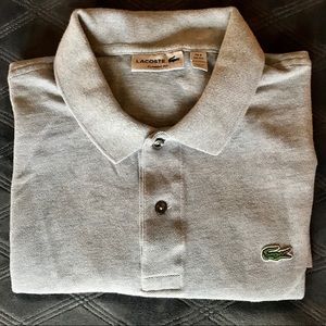 Lacoste Men’s gray polo shirt
